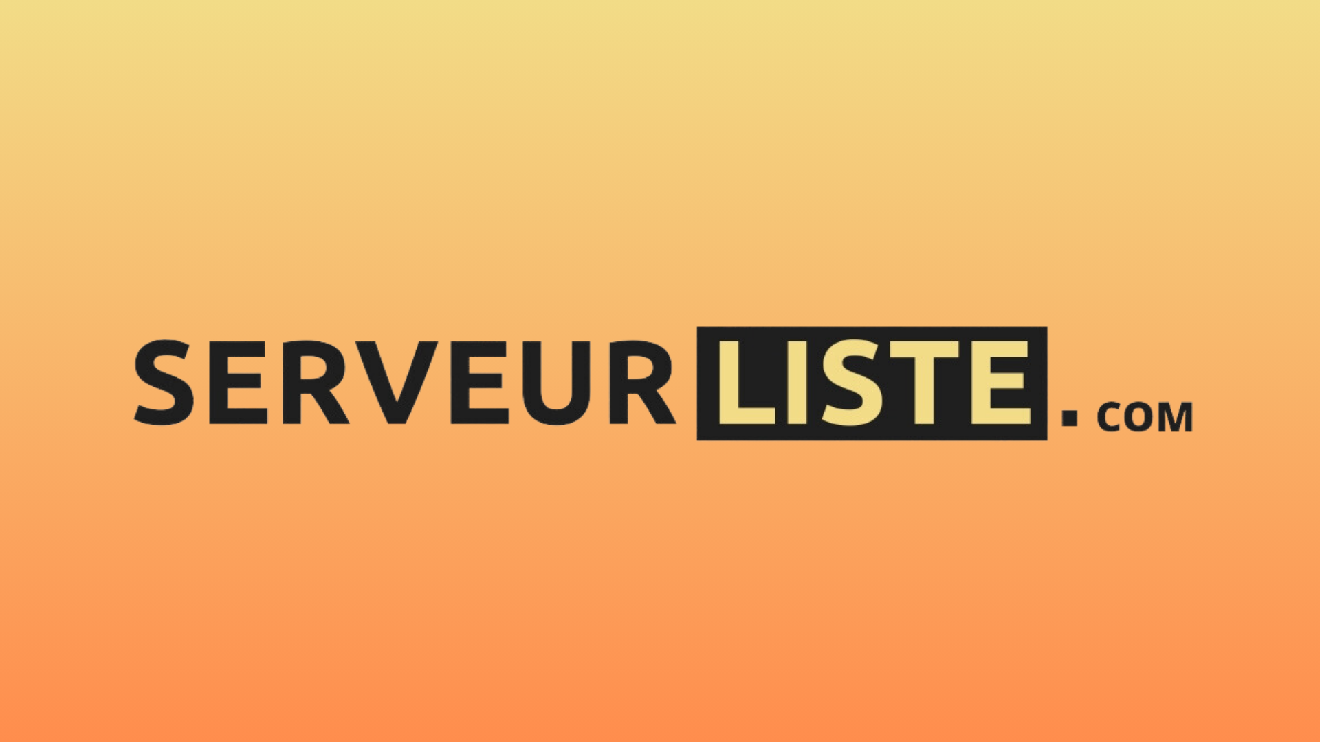 Image ServeurListe logo