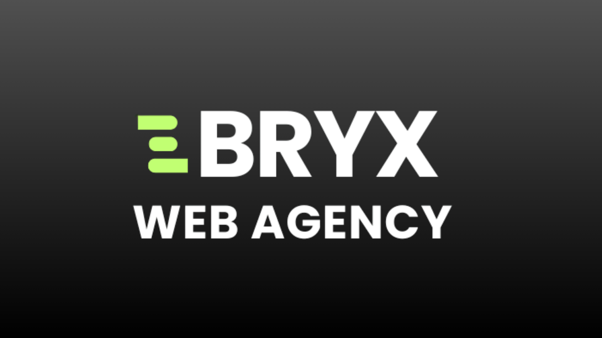 Logo et identité visuelle Bryx Agency