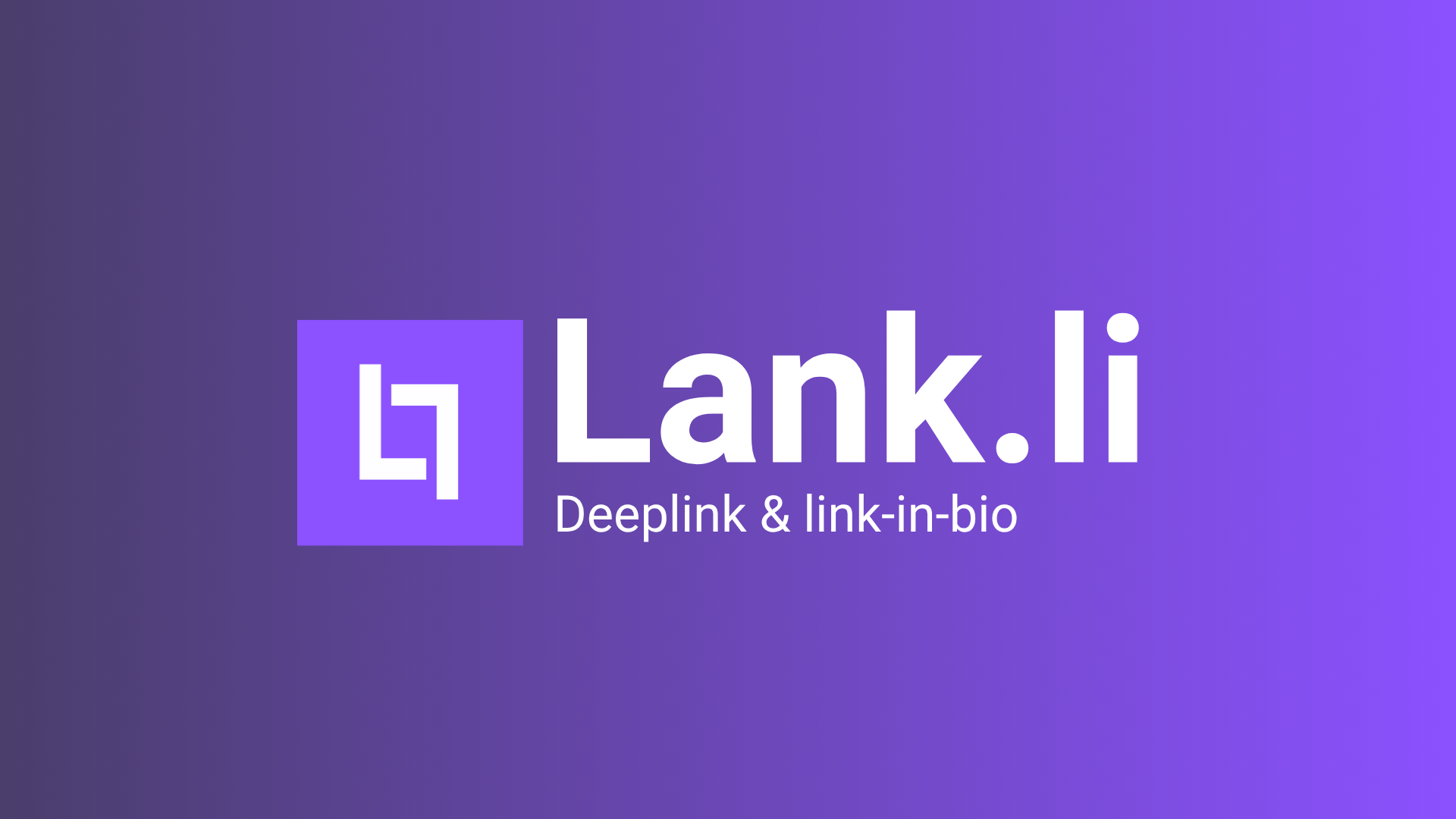 Logo et identité visuelle Lank.li