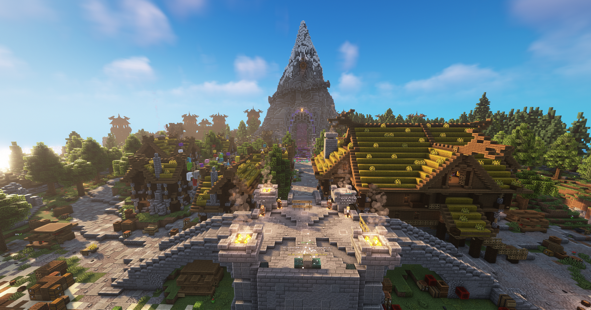Valblock : Serveur Minecraft Viking Image de Valblock